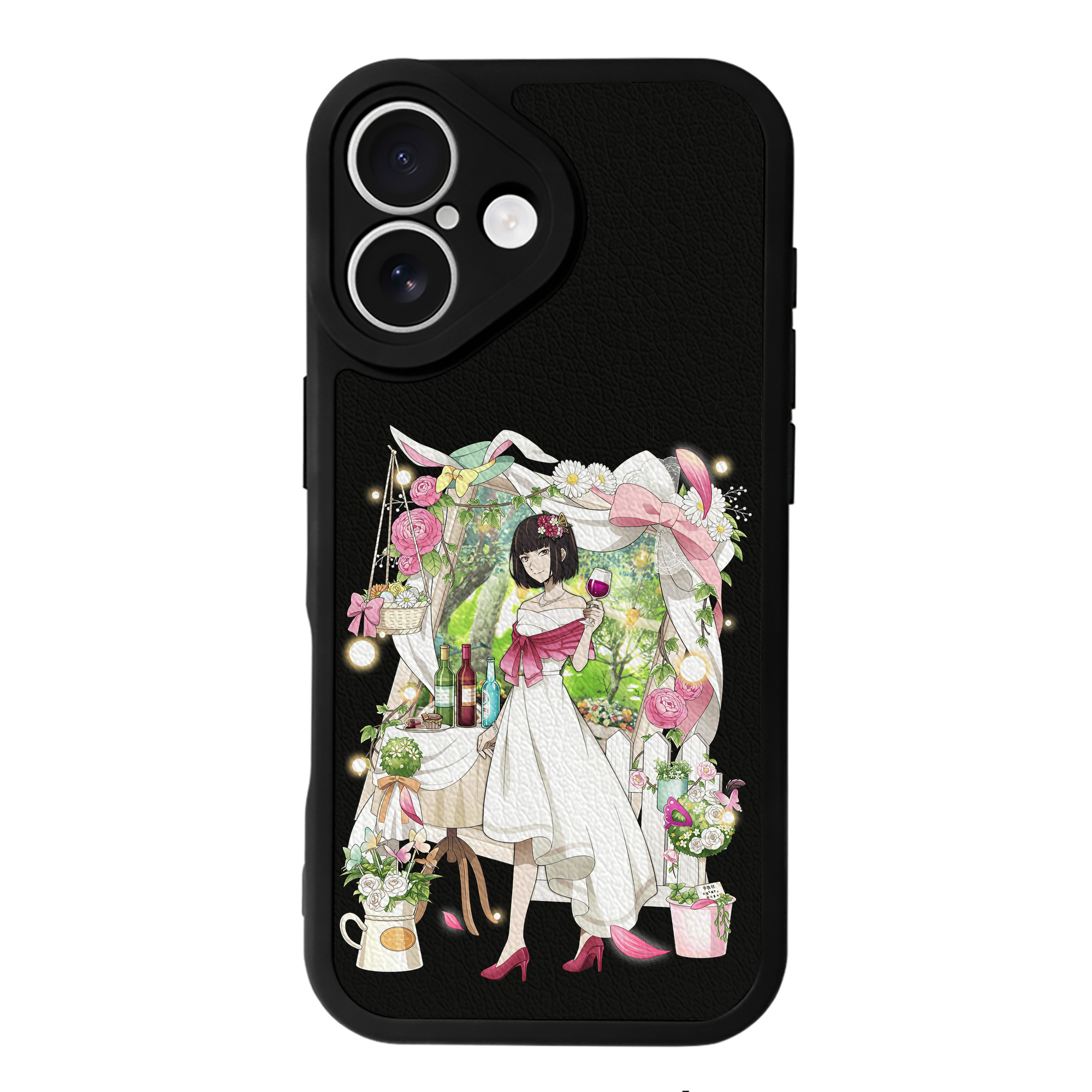 （画像用） 文豪ストレイドッグス Bungo Stray Dogs 【iPhone 16シリーズ対応】シリコンスマホケース（レザー調） 材質：シリコン